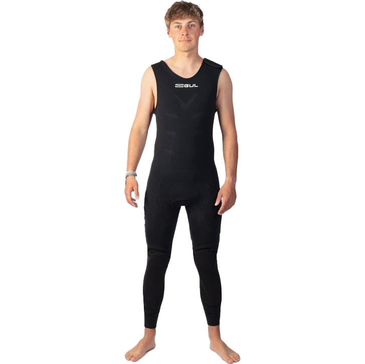 2026 Gul Mens Code Zero 1mm Long John Wetsuit CZ4309/C2 - Black